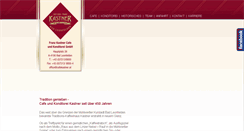 Desktop Screenshot of cafekastner.at